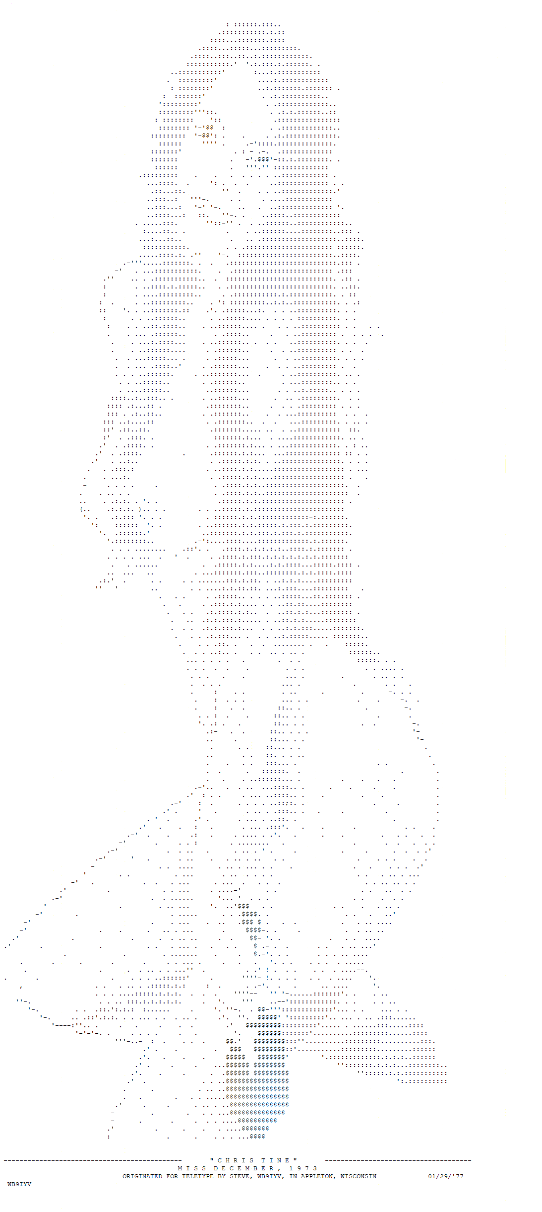 ASCII Nudes