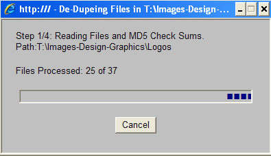 DeDupeScript-Progres