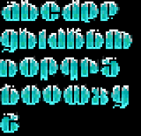 TheDraw Font ALFHEIM