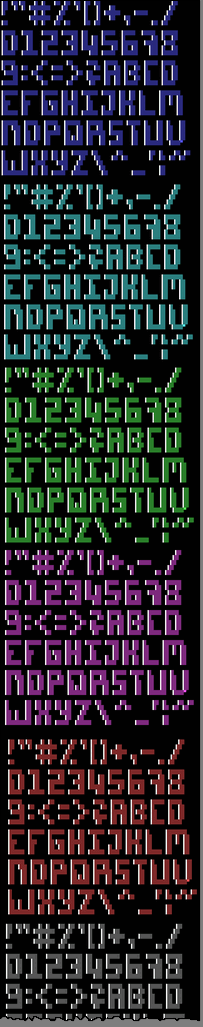 TheDraw Font COMPUTRX