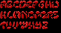 TheDraw Font CORRUPTN