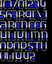 TheDraw Font DAMAGE