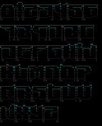 TheDraw Font DIG