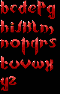 TheDraw Font ECLIPSE2