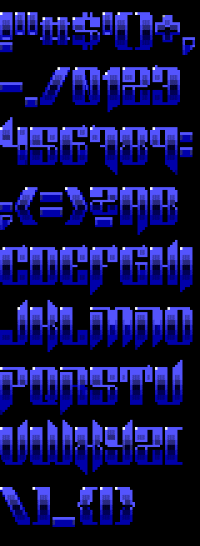 TheDraw Font ENERGY