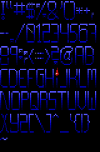 TheDraw Font EXPLOSON