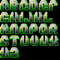 TheDraw Font FONT1