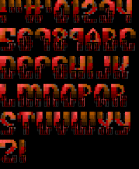 TheDraw Font FONT25