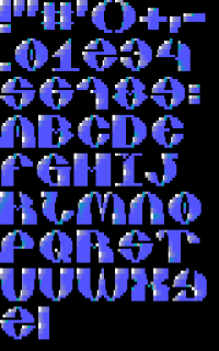 TheDraw Font FONT9