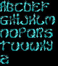 TheDraw Font HYPER