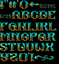 TheDraw Font ITSOVER