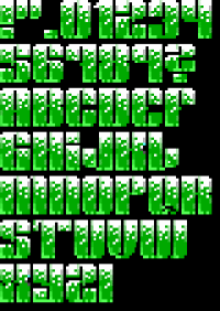 TheDraw Font LUCRETIA