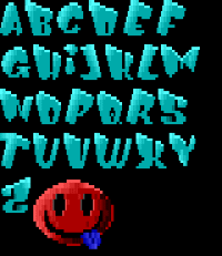 TheDraw Font NICE