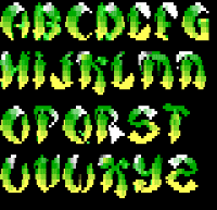 TheDraw Font POISON