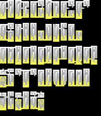 TheDraw Font PSYCHO2