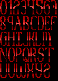 TheDraw Font RAGNAROK