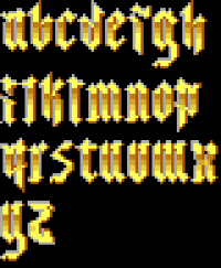TheDraw Font SANCT