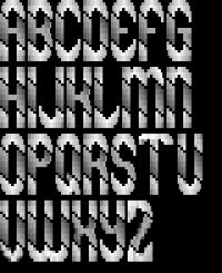 TheDraw Font SHRIMP