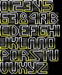 TheDraw Font SHSYSTEM