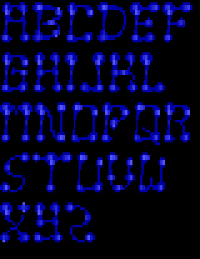 TheDraw Font SILICON2