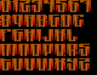 TheDraw Font SPASTIC1