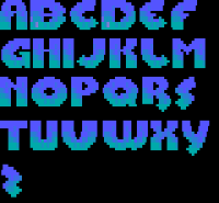 TheDraw Font SPYRIT