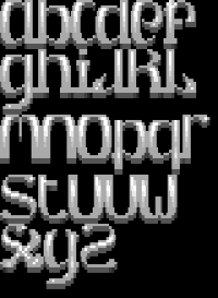 TheDraw Font STAR