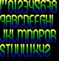 TheDraw Font SYNDICAT