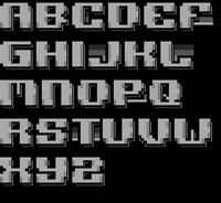 TheDraw Font TIC