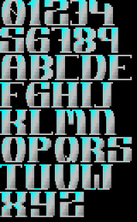 TheDraw Font TRIBES