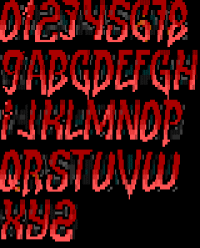 TheDraw Font VENGANCE