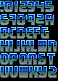 TheDraw Font WELLFARE