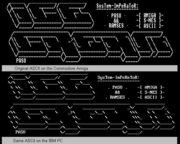 Ice Cream Ascii by Paso