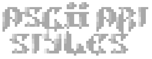 ASCII Art Styles