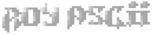 Roy/SAC ASCII Art