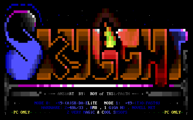 Skylight BBS ANSI